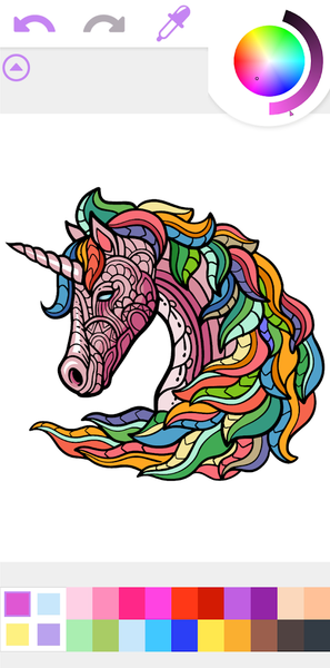 Mandala Coloring Book Game - عکس برنامه موبایلی اندروید