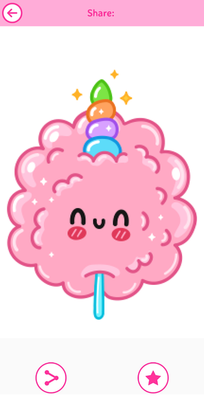 Kawaii Color by Number Pixel - عکس برنامه موبایلی اندروید