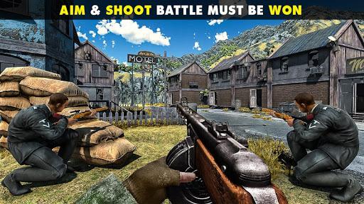 WW۲ US Commando Gun Strike Free Shooting Games - عکس بازی موبایلی اندروید