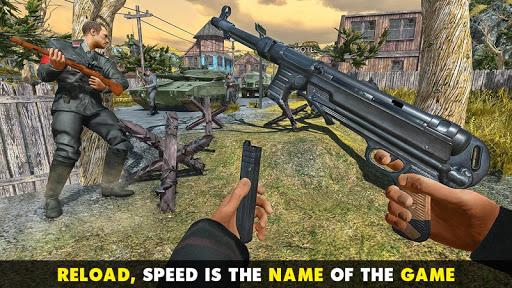 WW۲ US Commando Gun Strike Free Shooting Games - عکس بازی موبایلی اندروید