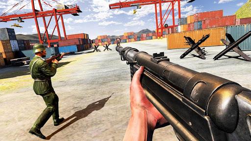 WW۲ US Commando Gun Strike Free Shooting Games - عکس بازی موبایلی اندروید