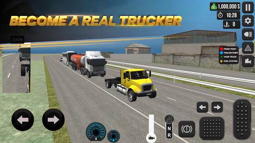 Truck Simulator ۲۰۲۱ New ۳d Real Game - عکس بازی موبایلی اندروید