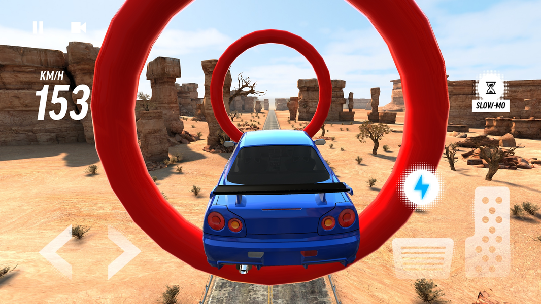 Extreme Stunt Races-Car Crash - Gameplay image of android game