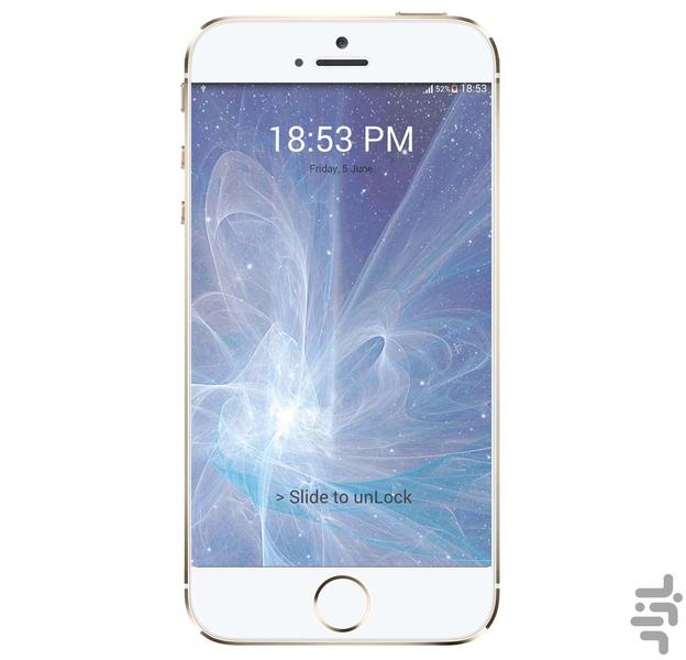 iphone lock screen - Image screenshot of android app
