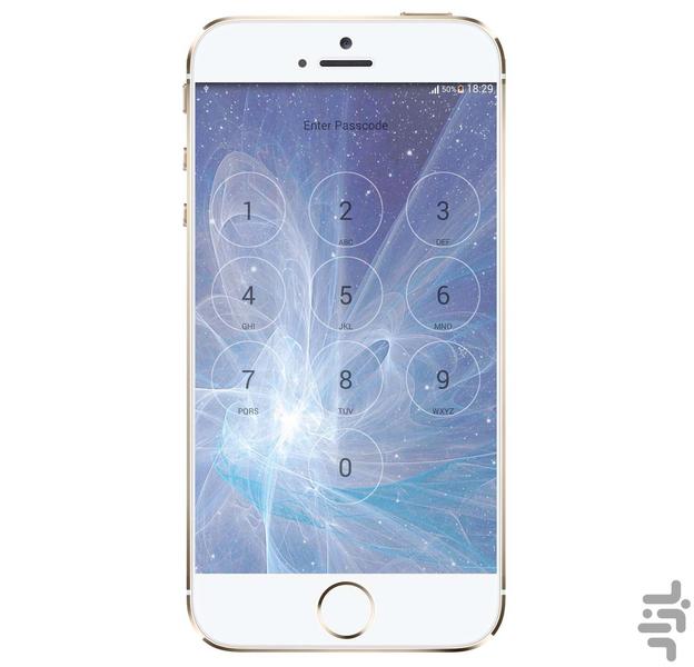 iphone lock screen - Image screenshot of android app