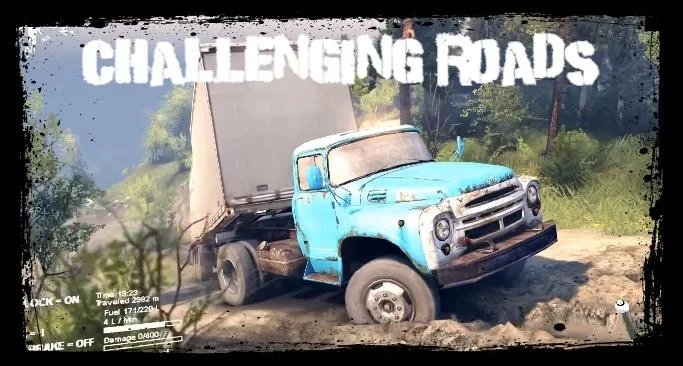 Challenging Truck Simulation - Gameplay image of android game