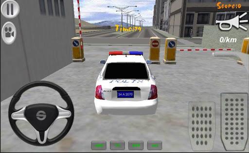 City Police Car Simulator 3D - Gameplay image of android game