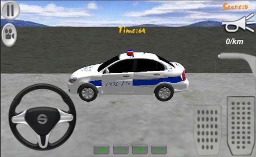 City Police Car Simulator 3D - Gameplay image of android game