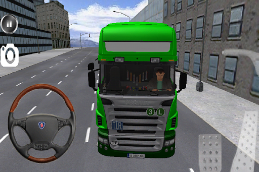 Real Truck Driving Simulator - عکس بازی موبایلی اندروید