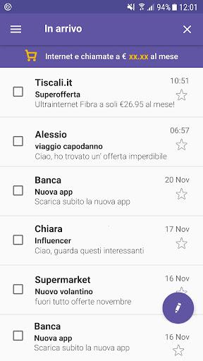 Tiscali Mail - Image screenshot of android app