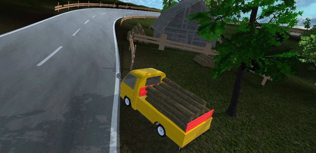 Pickup Simulator Indonesia - Image screenshot of android app