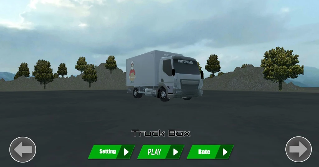 Truck Box Simulator Indonesia - Gameplay image of android game