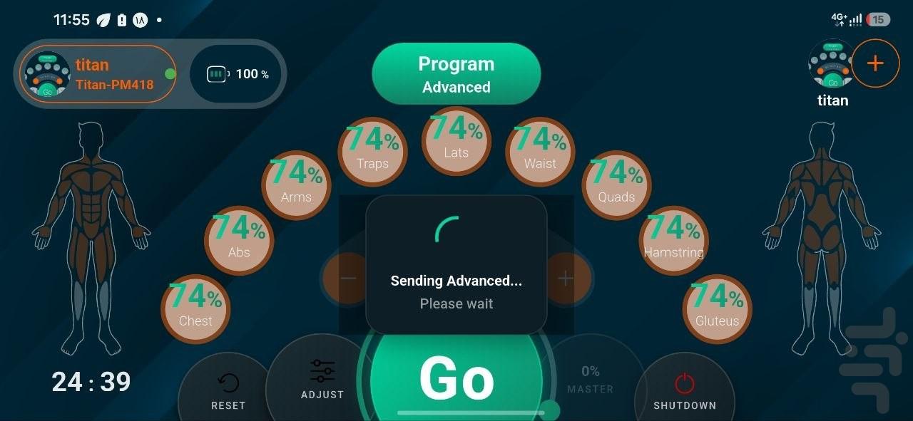 تایتان ems - عکس برنامه موبایلی اندروید