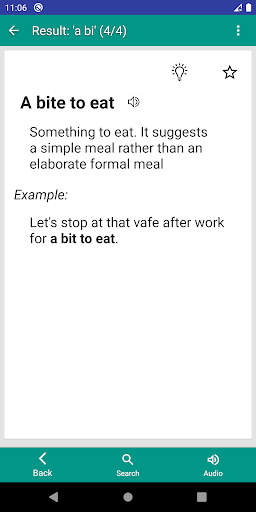 English idioms and phrases - Image screenshot of android app
