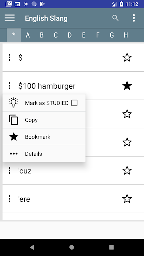 English Slang - Image screenshot of android app