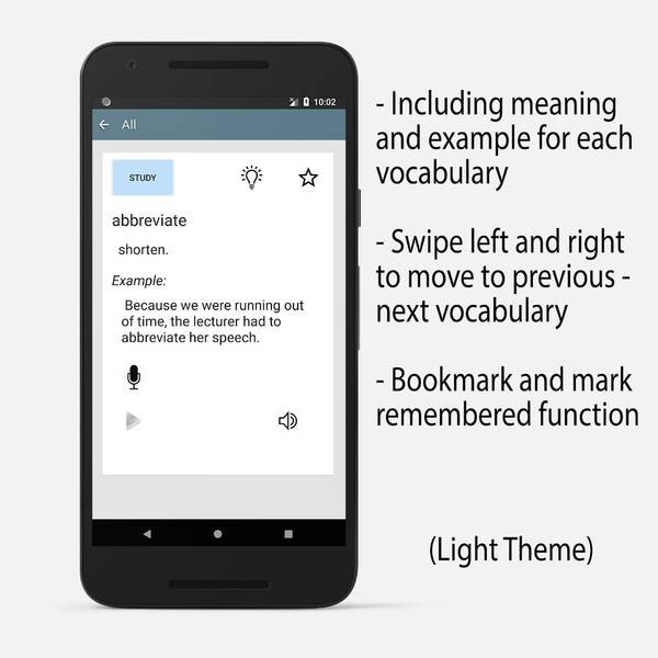 SAT vocabulary collection - Image screenshot of android app