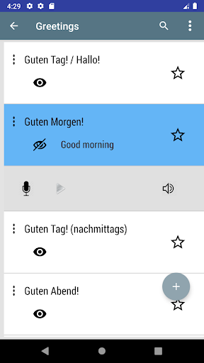 common German phrases - Image screenshot of android app
