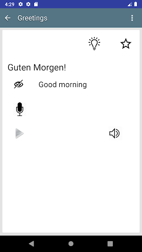common German phrases - Image screenshot of android app