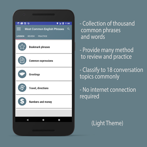 Common English Phrases - Image screenshot of android app