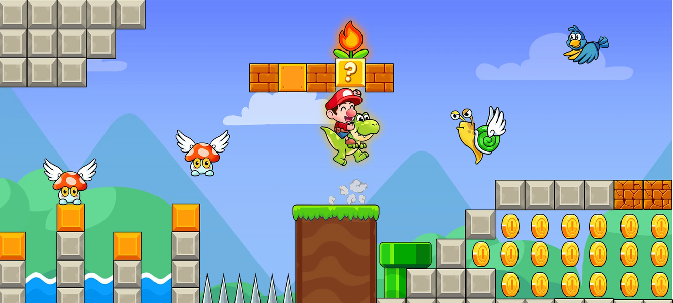 Bruno's World - Gameplay image of android game