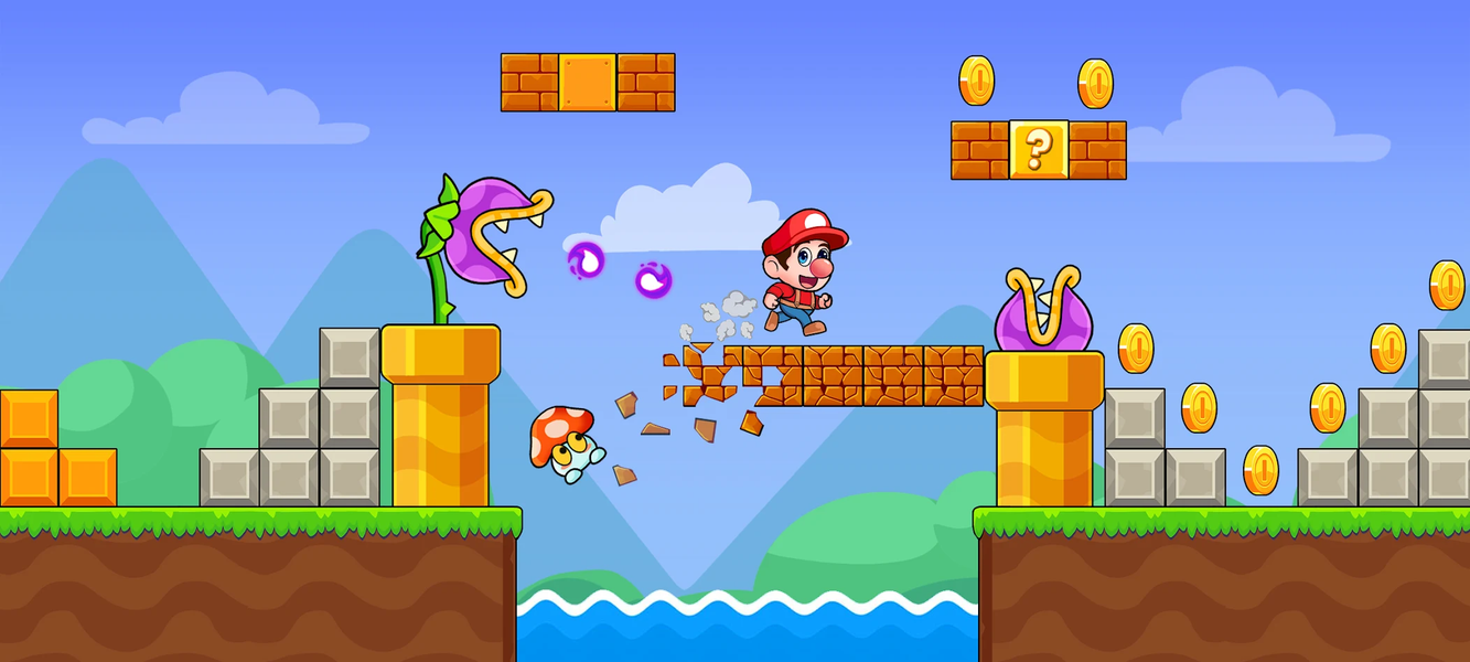 Bruno's World - Gameplay image of android game