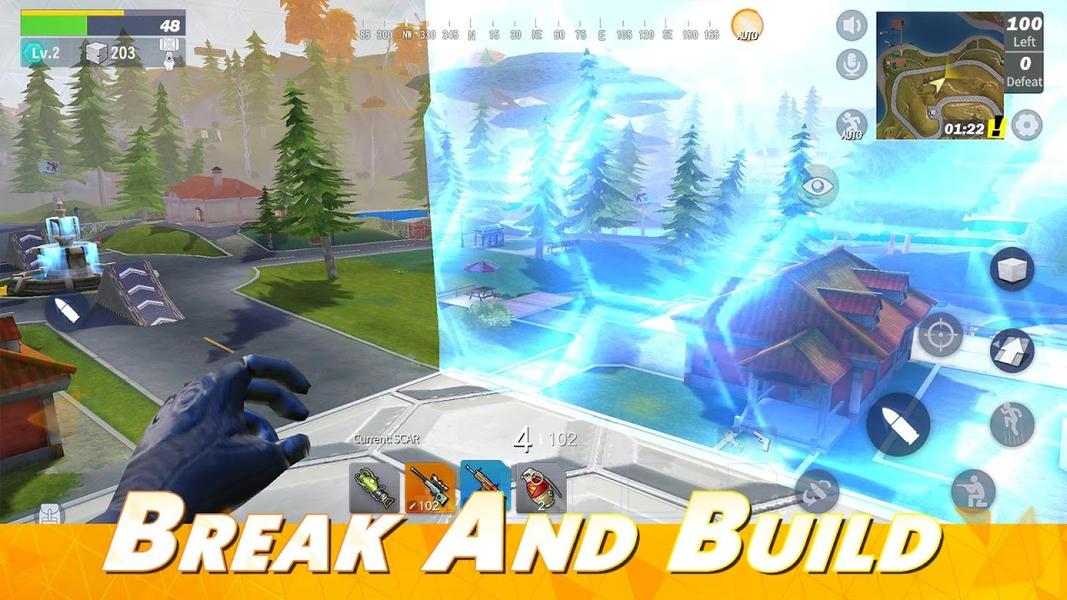 Creative Destruction - Gameplay image of android game