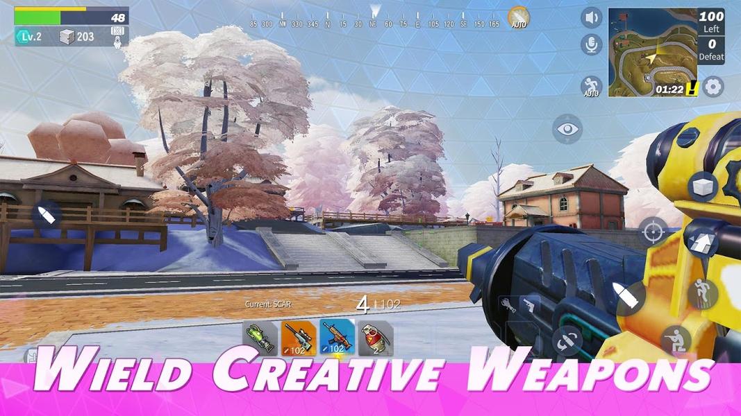 Creative Destruction - Gameplay image of android game