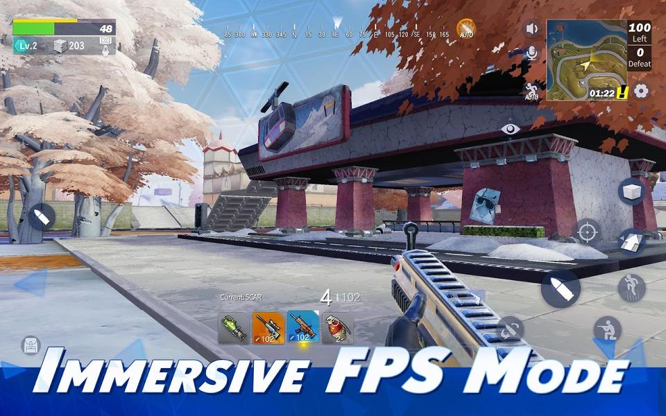 Creative Destruction - Gameplay image of android game