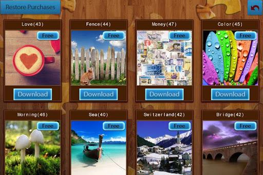 Jigsaw Puzzles - Landscape - Gameplay image of android game