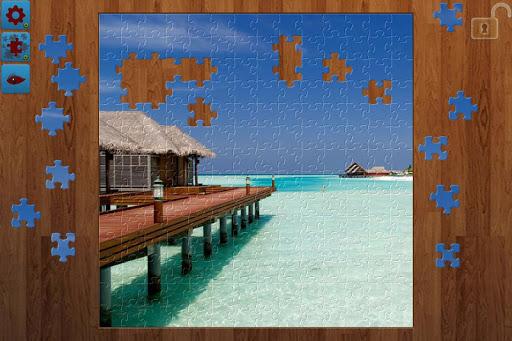 Jigsaw Puzzles - Landscape - Gameplay image of android game