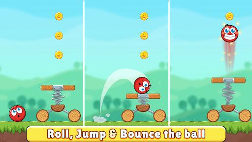 Red Bounce Ball Heroes - عکس برنامه موبایلی اندروید