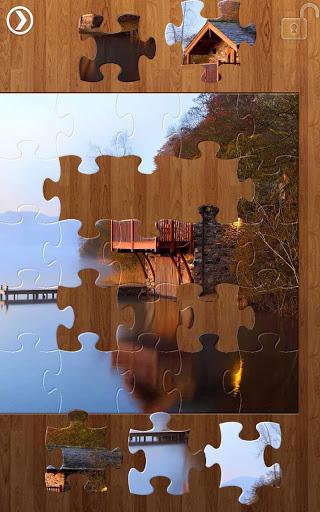 Cabin Jigsaw Puzzles - Gameplay image of android game