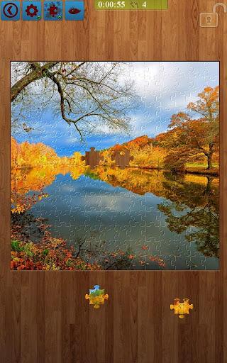 Lakes Jigsaw Puzzles - Gameplay image of android game