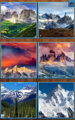 Mountain Jigsaw Puzzles - Gameplay image of android game