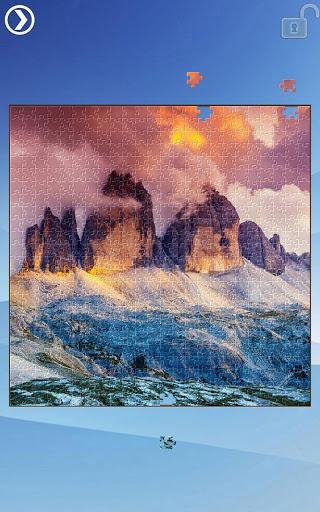Mountain Jigsaw Puzzles - Gameplay image of android game