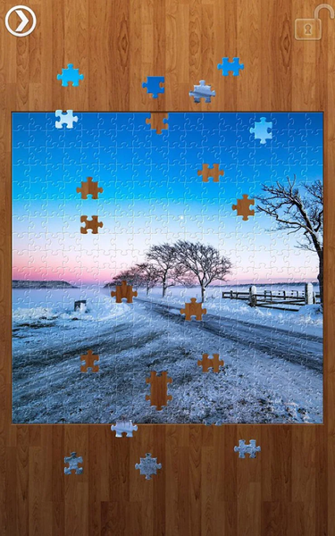 Road Jigsaw Puzzles - Gameplay image of android game