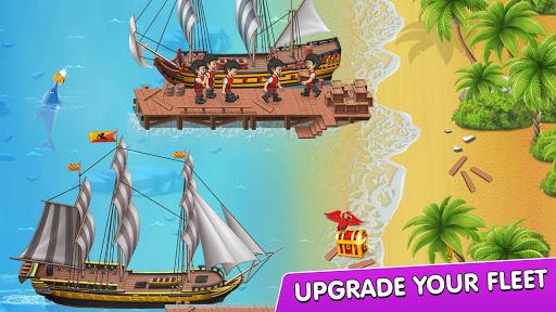 Pocket Ships Tap Tycoon: Idle - Gameplay image of android game