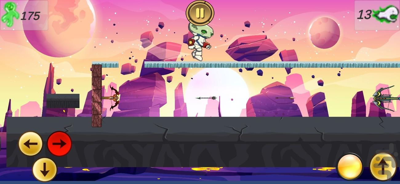 بیگانگان و زامبی ها - عکس بازی موبایلی اندروید