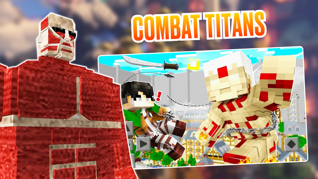 Attack on Titans: AOT in MCPE - عکس برنامه موبایلی اندروید