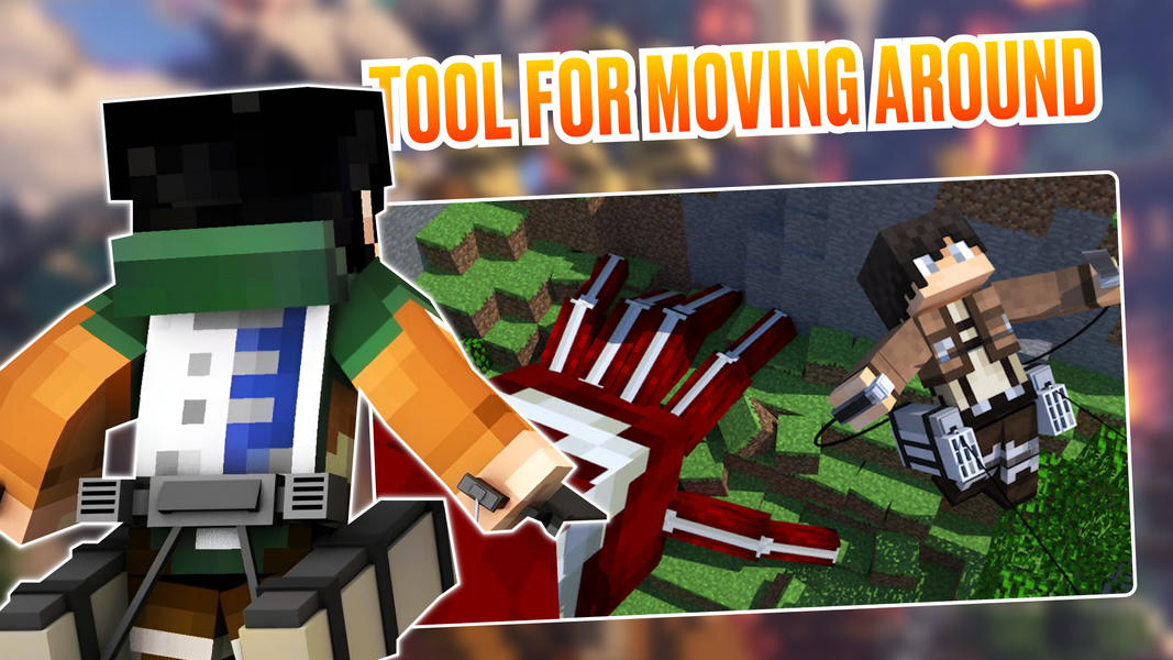 Attack on Titans: AOT in MCPE - عکس برنامه موبایلی اندروید