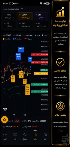 تیتکس سیگنال - عکس برنامه موبایلی اندروید
