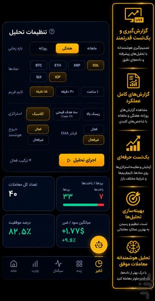 تیتکس سیگنال - عکس برنامه موبایلی اندروید