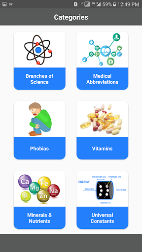 General Science : World Encyclopedia - عکس برنامه موبایلی اندروید