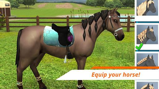 Horse World – Show Jumping - Gameplay image of android game
