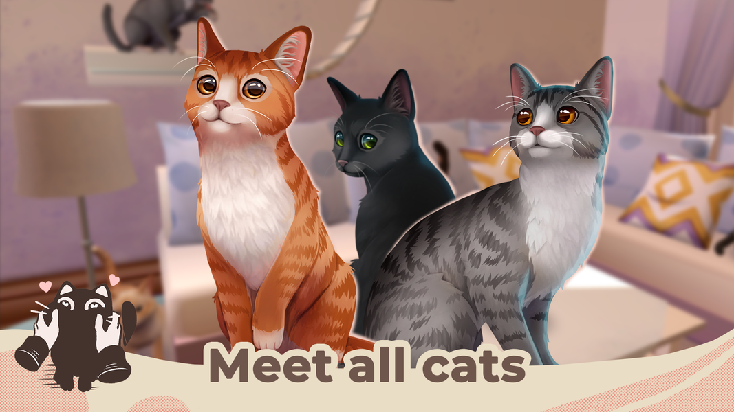 Cat Rescue Story: pet game - Gameplay image of android game