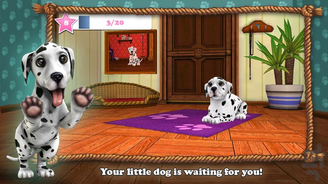 DogWorld 3D: My Puppy - عکس بازی موبایلی اندروید
