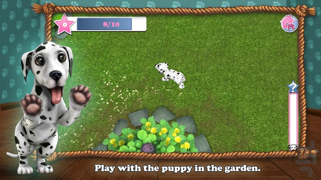 DogWorld 3D: My Puppy - Gameplay image of android game