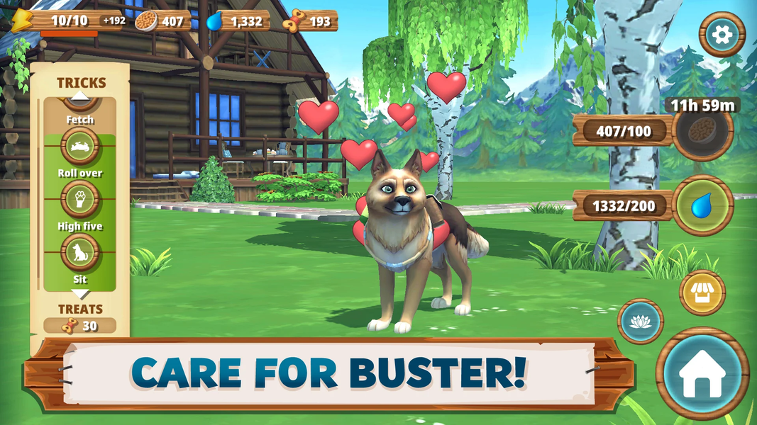 Buster's Journey: find objects - Gameplay image of android game