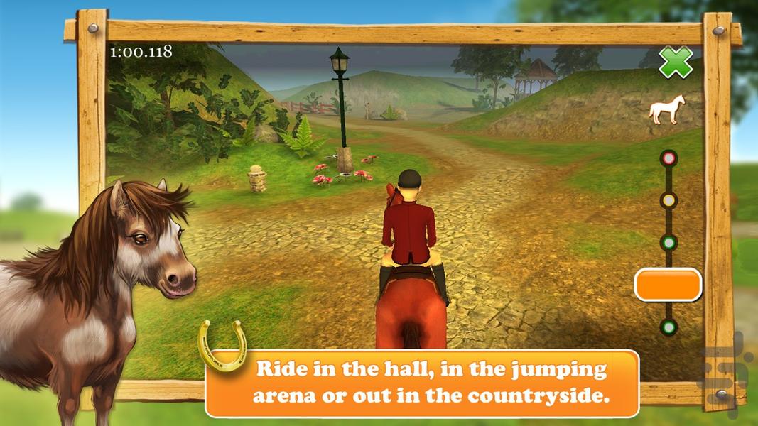 HorseWorld 3D: My Riding Horse - Gameplay image of android game