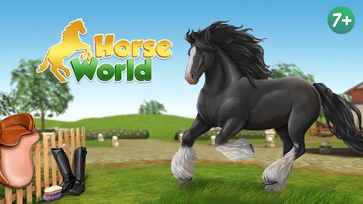 HorseWorld 3D LITE - Gameplay image of android game